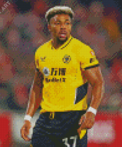 ASdama Traoré Wolves Fc Player Diamond Painting