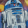 Aeshetic R2d2 Illustration Diamond Painting