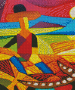 Abstract Farmer Diamond Painting