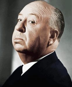 Aesthetic Alfred Hitchcock Diamond Painting