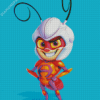 Aesthetic Atom Ant Cartoon Diamond Painting