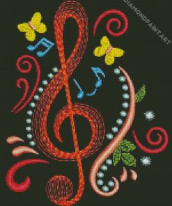 Music symbol Diamond Painting