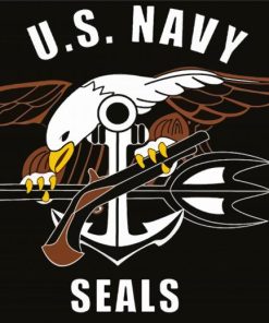 Navy Seal Logo Diamond Painting