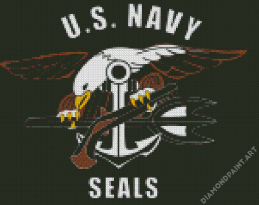 Navy Seal Logo Diamond Painting