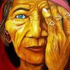 Aesthetic Old Lady Art Diamond Painting