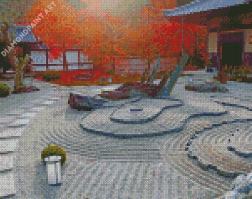 Aesthetic Zen Garden Diamond Painting