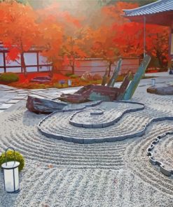 Aesthetic Zen Garden Diamond Painting