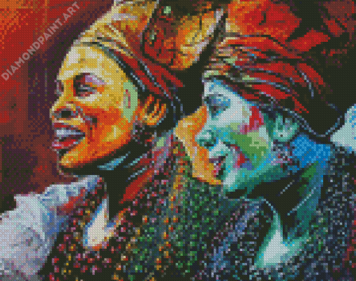 Happy Women Art Diamond Painting