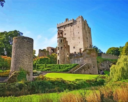 Irish Castle Blarney Diamond Painting