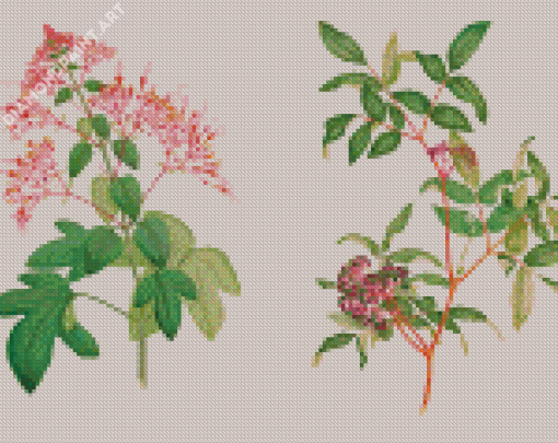 Aesthetic Plants Botanical Diamond Painting