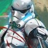 Aesthetic Storm Trooper Diamond Painting