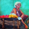 Asian Old Lady Diamond Painting