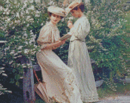 Beautiful Victorian Ladies Diamond Painting