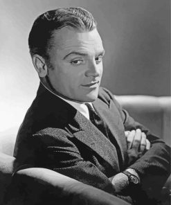 Black And White James Cagney Diamond Painting