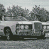 Black And White Old Mercury Convertible Diamond Painting