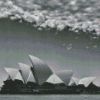 Black And White Sydney Diamond Painting