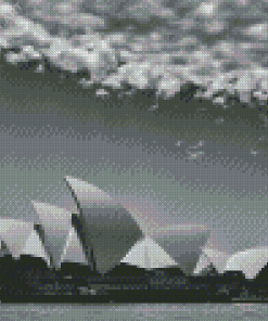 Black And White Sydney Diamond Painting