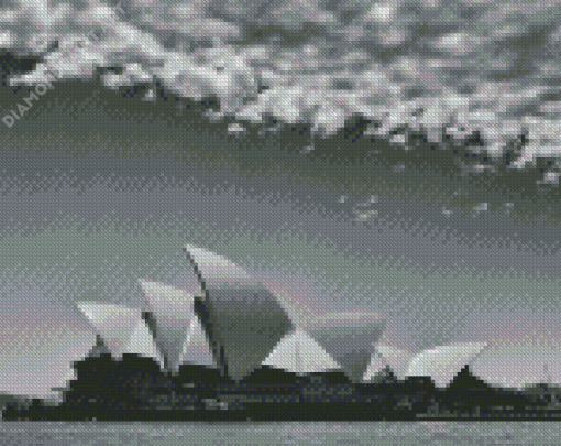 Black And White Sydney Diamond Painting