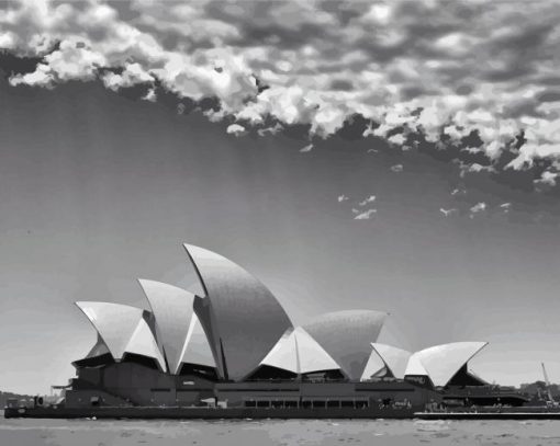 Black And White Sydney Diamond Painting