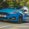 Blue Fiesta Diamond Painting