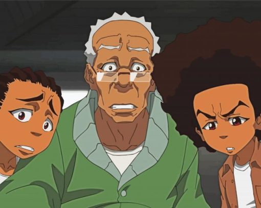 Boondocks Characters Diamond Painting