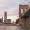 Brooklyn Bridge And Trade Centres New York Diamond Painting