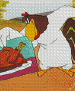 Cartoon Leghorn Foghorn Diamond Painting