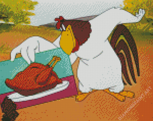 Cartoon Leghorn Foghorn Diamond Painting