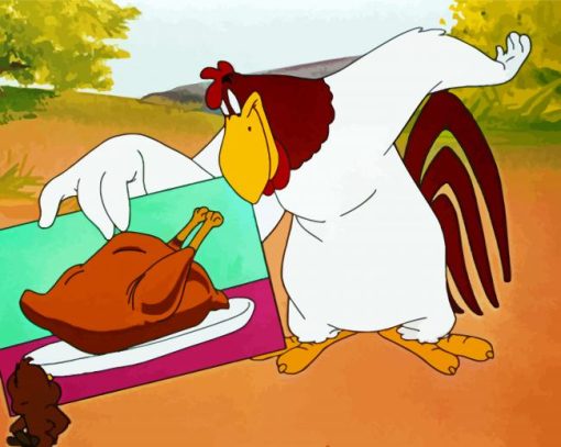 Cartoon Leghorn Foghorn Diamond Painting