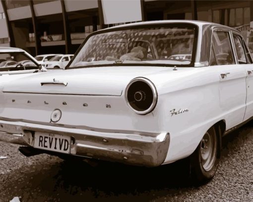 Classic Ford Falcon Diamond Painting