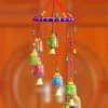 Colorful Wind Chime Diamond Painting