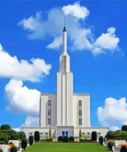 Curitiba Temple Diamond Painting