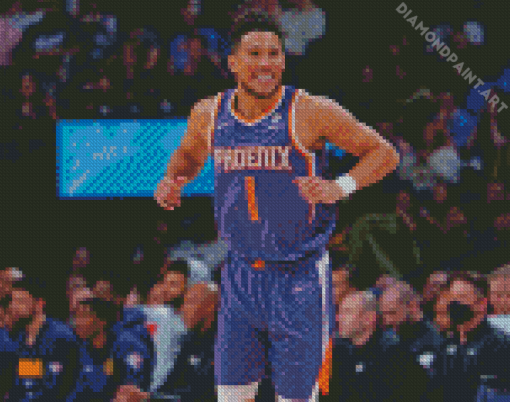 Devin Booker Phoenix Suns Player Diamond Painting