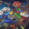 Disney Nick Wilde Judy Hopps Diamond Painting