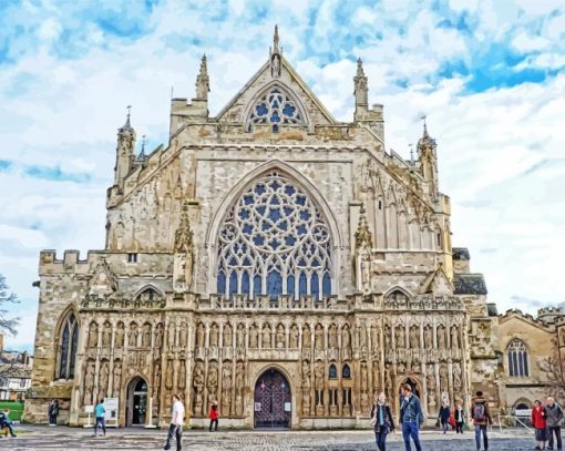 Exeter Cathedral Diamond Painting