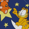 Garfield And Teddy Bear Diamond Painting