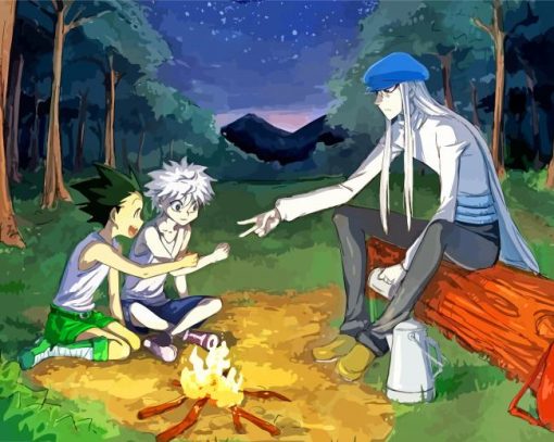 Gon Killua And Kite Hunter X Hunter Diamond Painting