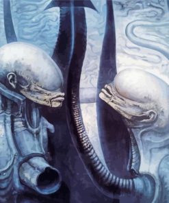 Hr Giger Art Aliens Diamond Painting