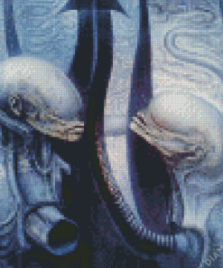 Hr Giger Art Aliens Diamond Painting