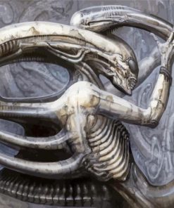 Hr Giger Xenomorph Alien Diamond Painting