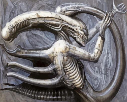 Hr Giger Xenomorph Alien Diamond Painting