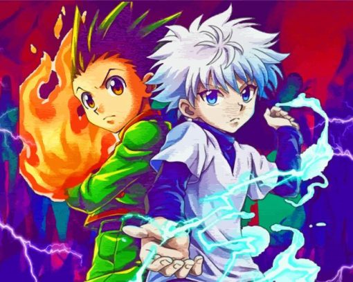 Hunter X Hunter Gon Killua Diamond Painting