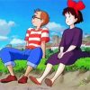 Kiki Delivery Service Anime Diamond Painting