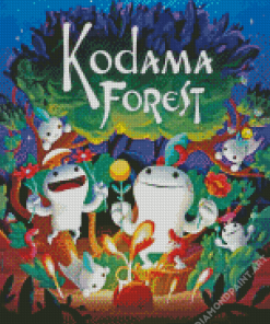 Kodama Forest Posters Diamond Painting