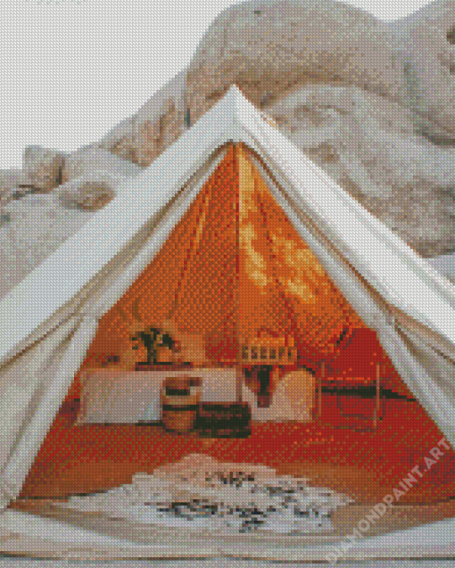 Luxury Teepee Diamond Painting