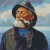 Old Sea Captain Diamond Painting