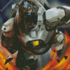 overwatch Winston Art Diamond Painting