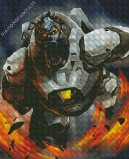 overwatch Winston Art Diamond Painting