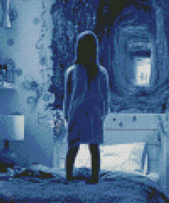 Paranormal Activity Creepy Movie Diamond Painting