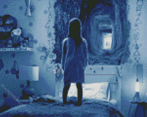 Paranormal Activity Creepy Movie Diamond Painting